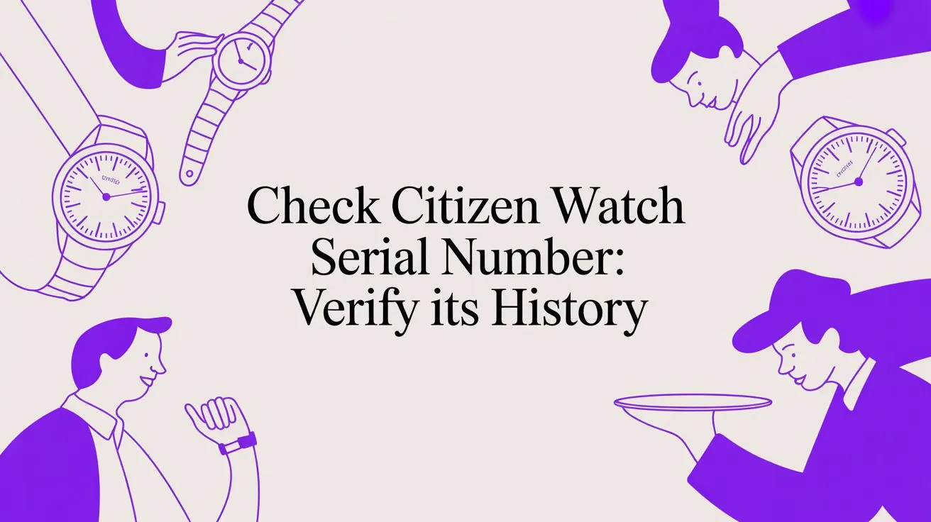 Check Titan Watch Serial Number: Verify It's Original