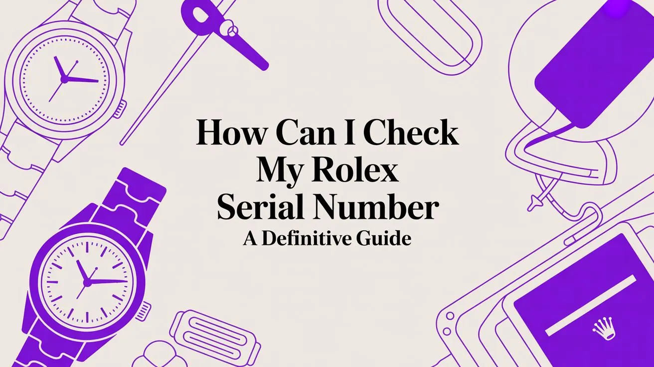 How Can I Check My Rolex Serial Number A Definitive Guide