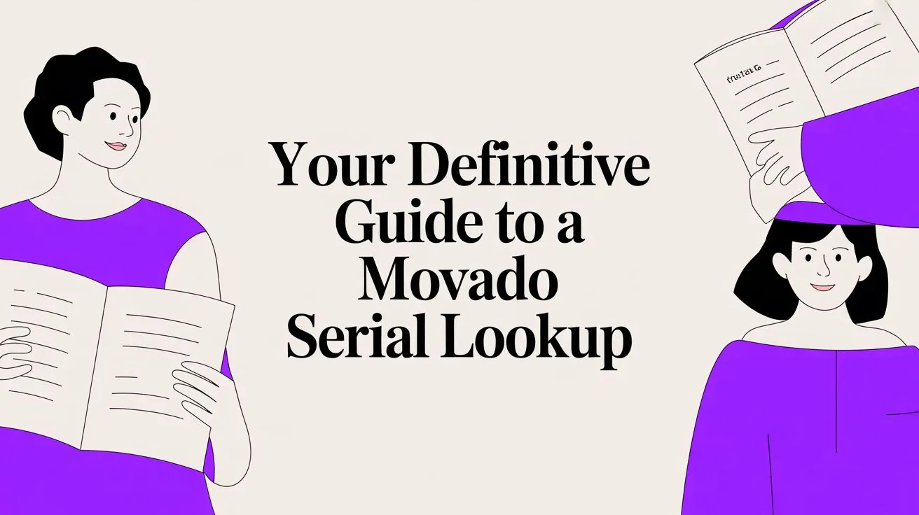 Ricerca Numero di Serie Movado: La Guida Definitiva